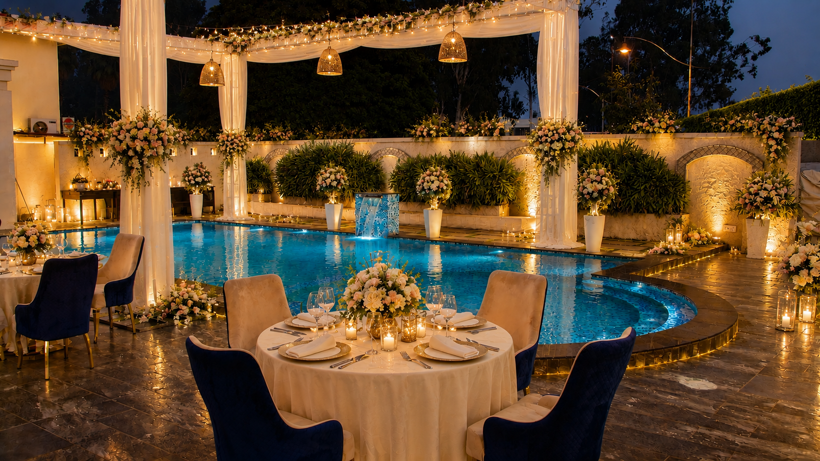 Poolside Dining